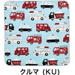 日本製 HELLO BEAR 100%棉 紗布手帕 | 紗布毛巾 25×25cm 方巾 手巾 吸水毛巾