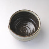 美濃燒 茶卷片口抹茶碗 日本製 | 刷抹茶道具 質感抹茶碗 抹茶拿鐵 手作茶碗