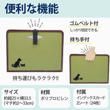 日本 大容量貓咪 小狗 A4 風琴式文件收納盒 | 文件整理盒 書類分類收納 辦公文具收納 A4文件夾