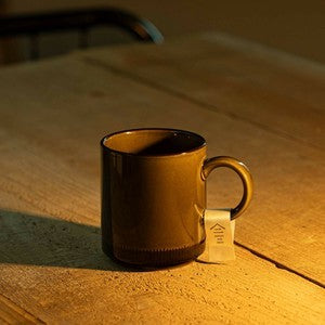 美濃燒 Yoto 陶瓷馬克杯 300ml︱琥珀色 茶杯 咖啡杯 牛奶杯 對杯