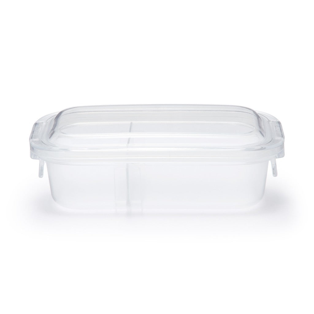 日本製 MUJI 無印良品 限定 分隔便當盒 透明黑 透明 500ml 670ml 微波便當盒 分隔便當盒