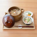 日本製 萬古燒 CDF 橡果陶鍋 1700ml | 土鍋 炊煮鍋 三合 炊飯 湯鍋 砂鍋