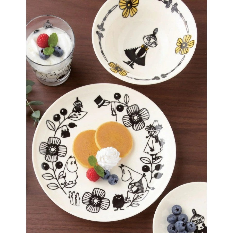 日本製 嚕嚕米Moomin 6入餐盤 4入餐碗禮盒組｜可微波加熱 陶瓷盤 陶瓷碗 入厝禮物