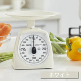 日本製 TANITA 免電池指針式 料理秤1kg 白色｜KA-441 食物磅秤 烘焙磅秤