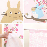 日本 龍貓門簾 85X150cm TOTORO｜臥室門簾 客廳門簾 廚房門簾