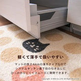 日本製 OKA Rhythm 節奏貓咪再生紗可機洗地墊 45×120cm 45×180cm 廚房地墊 廚房腳踏墊 日本代購