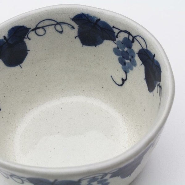 日本製 瀨戶燒 陶瓷十草蕎麥麵碗 | 蕎麥麵碗 飯碗 日式碗 日本製碗 碗 湯碗 十草碗 多用碗