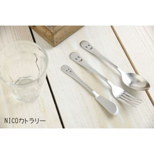 日本製 微笑 NICO 不鏽鋼餐具 多款可選 | 湯匙 叉子 甜點匙 迷你系列