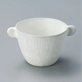 日本製 美濃燒 北歐簡約條紋甜點杯 | 優格杯 水果杯 冰淇淋杯 布丁杯 陶瓷杯子 霧面