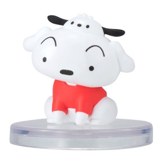 日本 蠟筆小新 x 三麗鷗 Hapidanbui公仔 扭蛋 聯名模型 sanrio