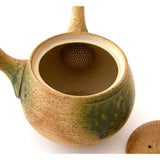 日本製 常滑燒 黃瀨戶急須茶壺 290cc | 日式茶壺 泡茶壺 日本茶壺 急須壺 黃瀨戶 陶瓷茶壺