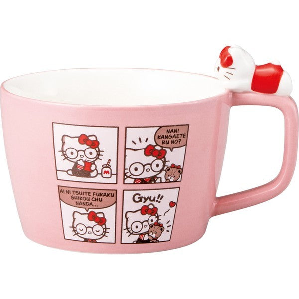 日本 Sanrio 三麗鷗 杯緣子馬克杯 300ml | 陶瓷杯 水杯 四格漫畫 湯杯