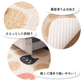 日本製 OKA Rhythm 節奏貓咪再生紗可機洗地墊 45×120cm 45×180cm 廚房地墊 廚房腳踏墊 日本代購