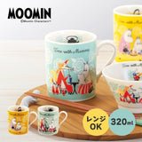 日本製 MOOMIN 嚕嚕米可微波馬克杯 320ml｜陶瓷咖啡杯 水杯 牛奶杯 兒童杯