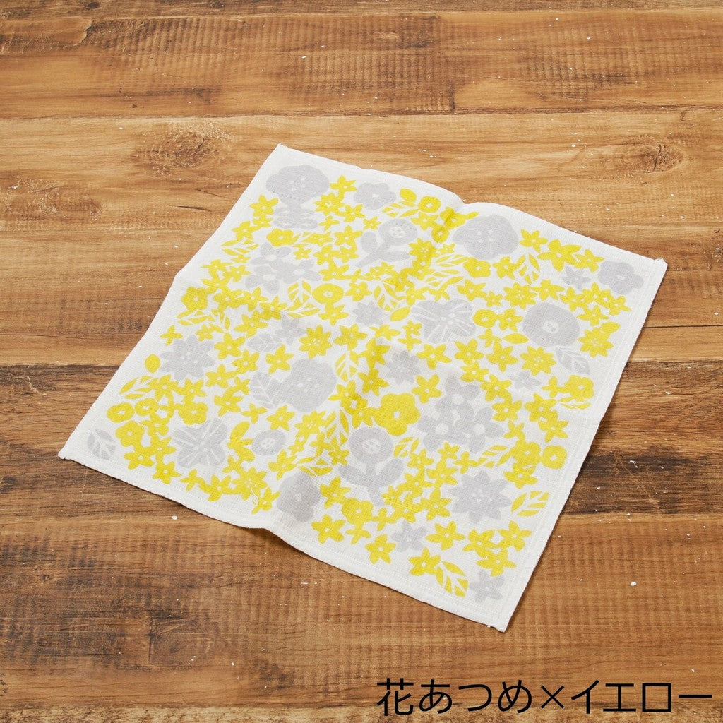 日本製 BISQUE CDF 花圖案家事布 | 擦拭布 棉紗蚊帳 抹布 餐具布 擦手巾