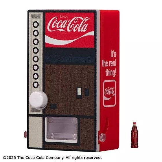 日本 可口可樂自販機 扭蛋 微型公仔 模型 迷你自動販賣機 歷代擬真款