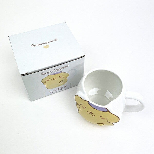 日本 三麗鷗 SANRIO 布丁狗尾巴馬克杯 | 造型馬克杯 陶瓷馬克杯 含盒子