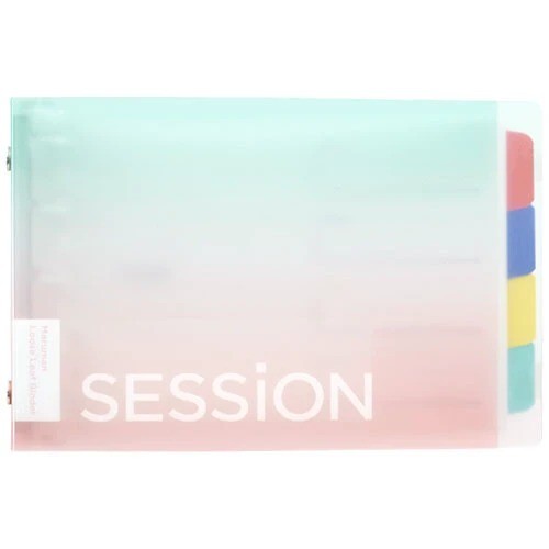 Maruman SESSiON mini B7活頁夾五孔 | 筆記本 文具 活頁本