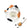 霜山SHIMOYAMA 田中箸店貓咪柴犬造型陶瓷彩釉碟型 湯勺架 ｜湯匙架｜醬料碟 - 富士通販