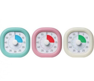 日本Sonic專注力學習時鐘｜兒童時間掌握色塊倒數計時器 - 富士通販
