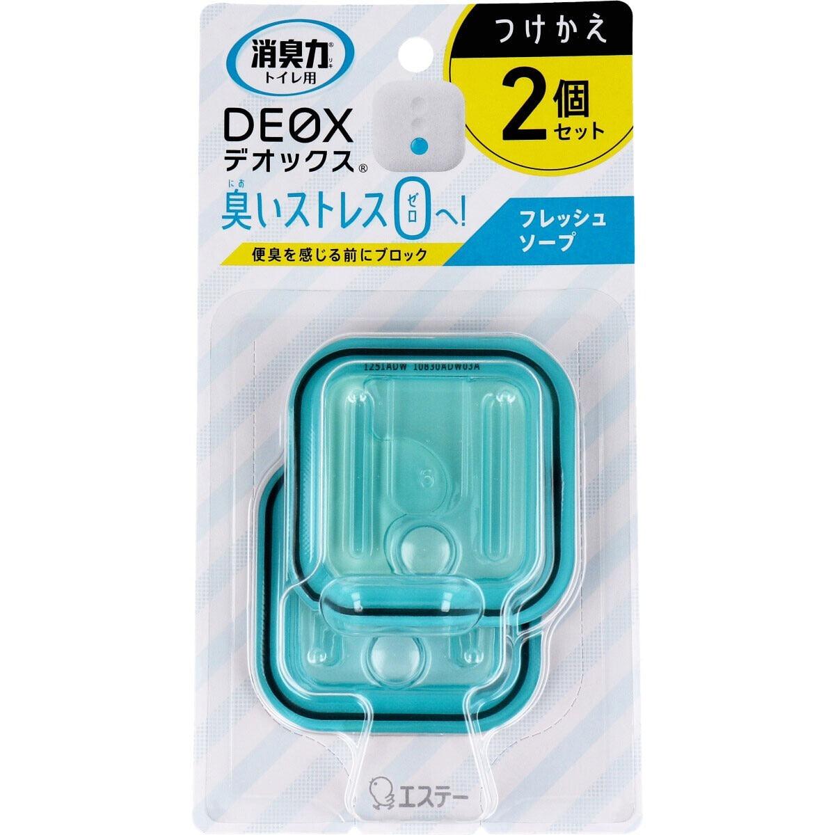 日本 ST雞仔牌 DEOX廁所消臭力香氛 清新綠色 6mL｜浴廁除臭 廁所芳香劑 - 富士通販