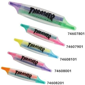 日本限定款 THRASHER 滑板潮牌螢光筆 - 富士通販
