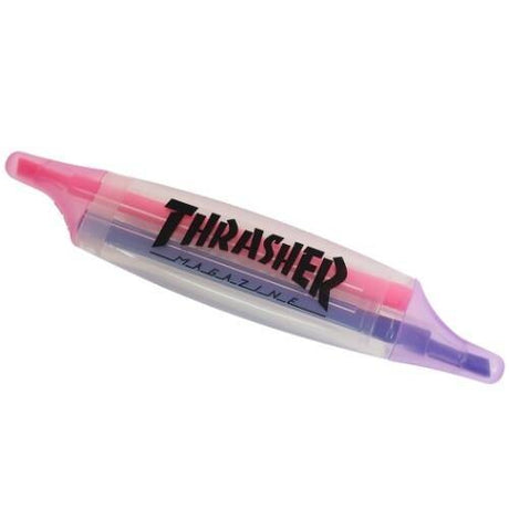 日本限定款 THRASHER 滑板潮牌螢光筆 - 富士通販