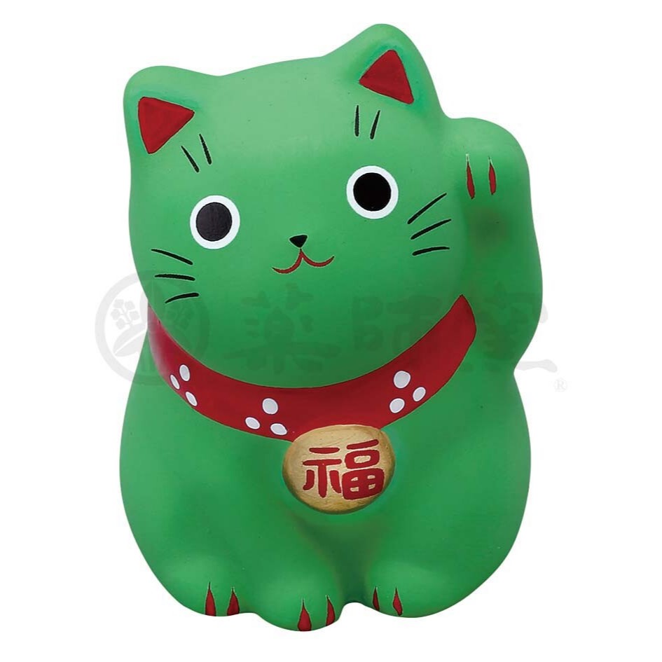 藥師窯 錦彩福夢招財貓 -多款顏色