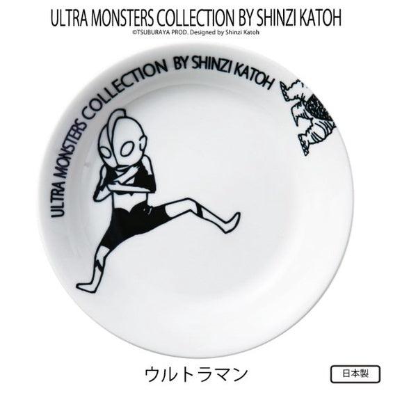 日本製 ULTRAMAN 超七 奧特曼 21.5cm 餐盤 - 富士通販