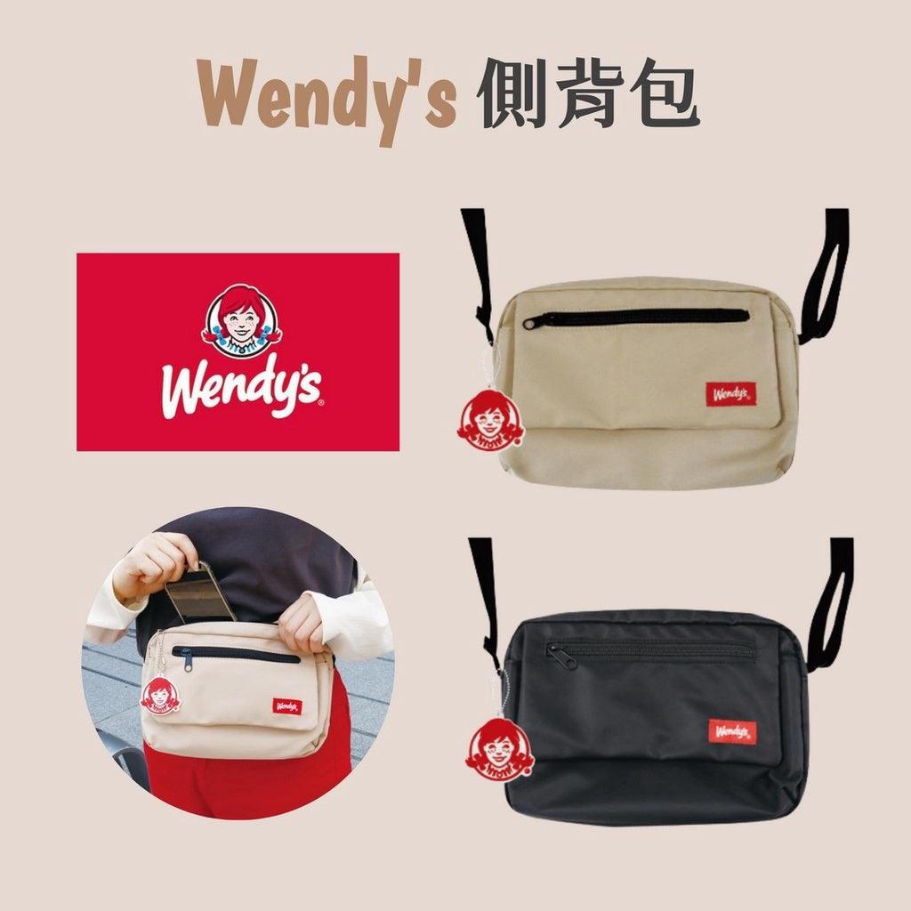 Wendy's 單肩包 側背包│防潑水 大容量 溫蒂漢堡 - 富士通販