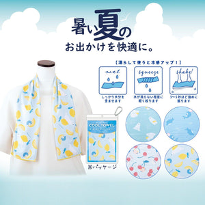 日本 涼感巾 冰涼巾 涼感毛巾｜防曬 露營 登山 - 富士通販