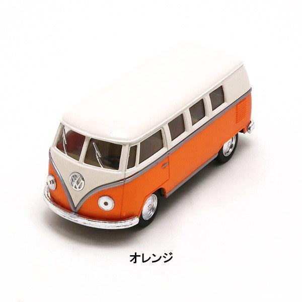 日本 1962 VW 福斯迴力車｜ 1/32 巴士合金車模型 - 富士通販