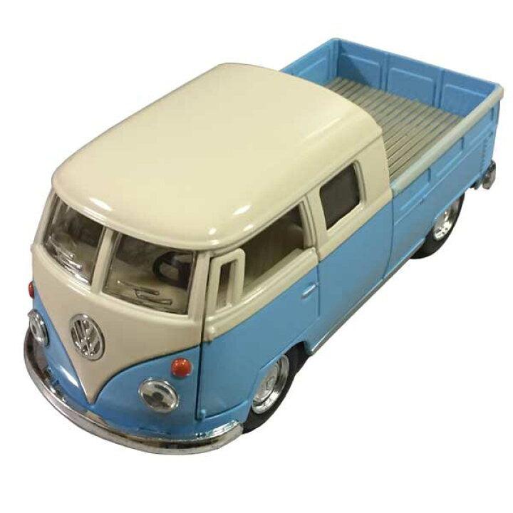 日本 1963 VW 福斯迴力車｜ 1/34 雙廂貨卡合金車模型 - 富士通販