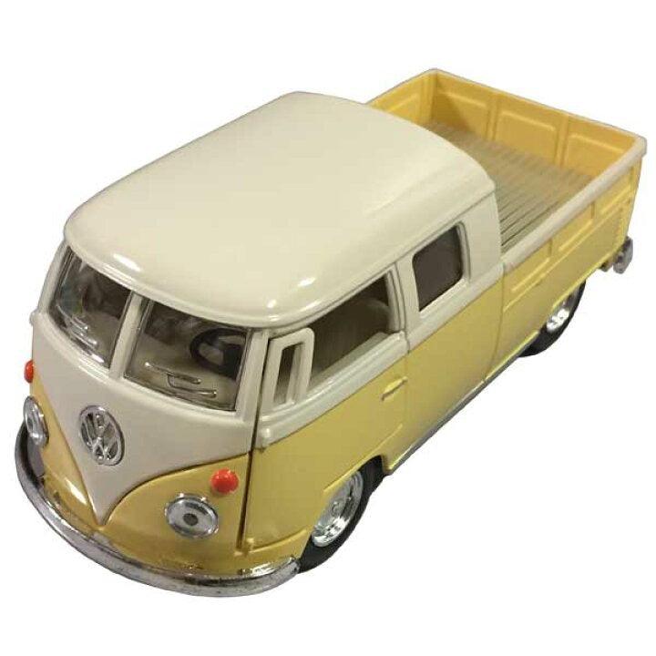 日本 1963 VW 福斯迴力車｜ 1/34 雙廂貨卡合金車模型 - 富士通販