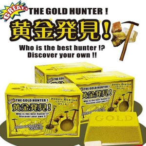 日本發現黃金，黃金趣味磚｜挖掘寶物系列玩具 - 富士通販