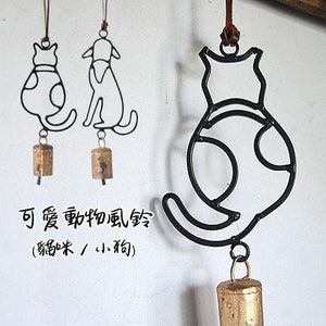 日本 復古懷舊鑄鐵動物造型風鈴-兩款可選 - 富士通販