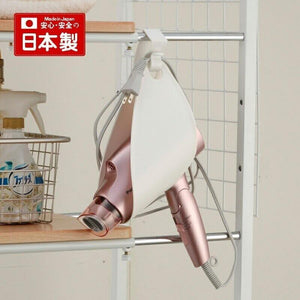 日本製吹風機吊掛收納架電線收納 - 富士通販