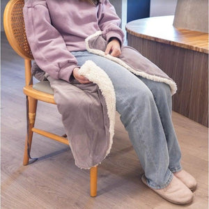 冬季保暖組｜靠枕+椅墊+被毯 辦公坐墊必備(不可拆) - 富士通販