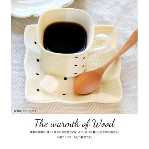 純木製咖啡攪拌湯匙/攪拌棒 - 富士通販
