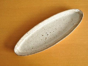 日本製 美濃燒 陶瓷 長條型餐盤(魚/日式料理皆適用) - 富士通販
