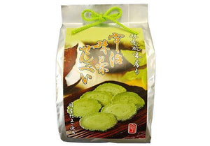 日本製 森白製菓 宇治抹茶煎餅 - 富士通販