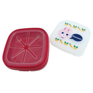 日本製兒童零食盒 便攜外出防灑餅乾盒 - 富士通販