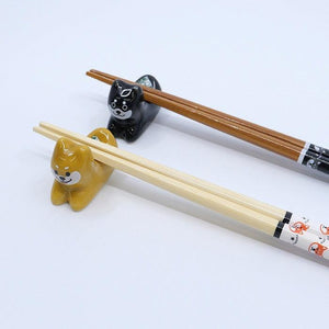 日本製 柴犬 木質長筷 料理筷｜33cm - 富士通販