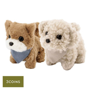 3COINS 電動寵物狗 毛絨玩具 禮物 兒童玩具 - 富士通販