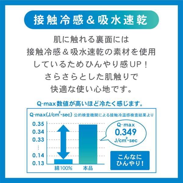 日本製(白色點點/藍色條紋)冰敷/熱敷兩用眼罩-薄荷 - 富士通販