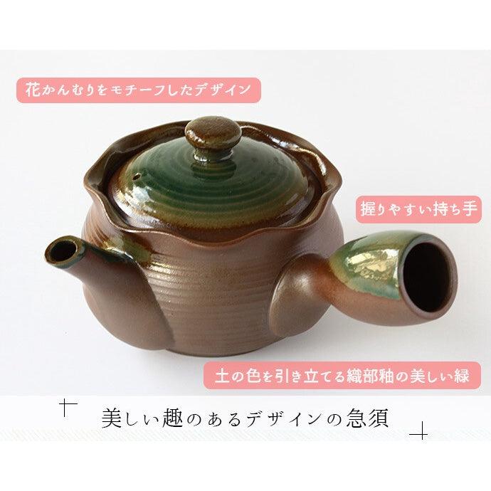 日本製萬古燒急須泡茶茶壺附瀘網│多款樣式– 富士通販