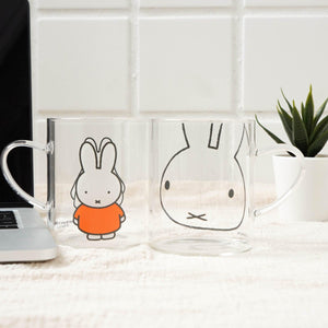 米飛兔玻璃杯 米飛兔幽靈/米飛兔大臉玻璃杯│耐熱玻璃杯 - 富士通販