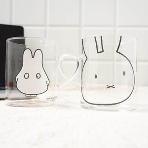 米飛兔玻璃杯 米飛兔幽靈/米飛兔大臉玻璃杯│耐熱玻璃杯 - 富士通販