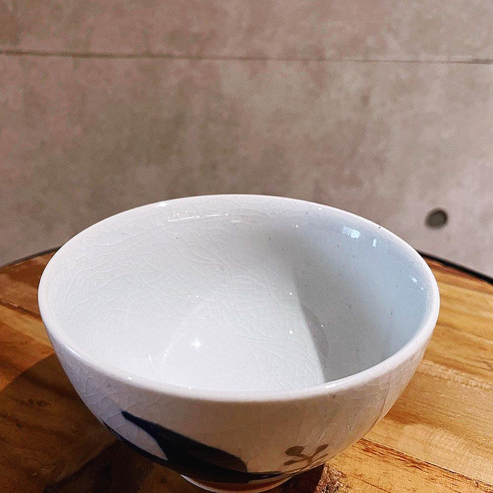 日本製 波佐見燒 海鷗圖案 日式飯碗 - 富士通販