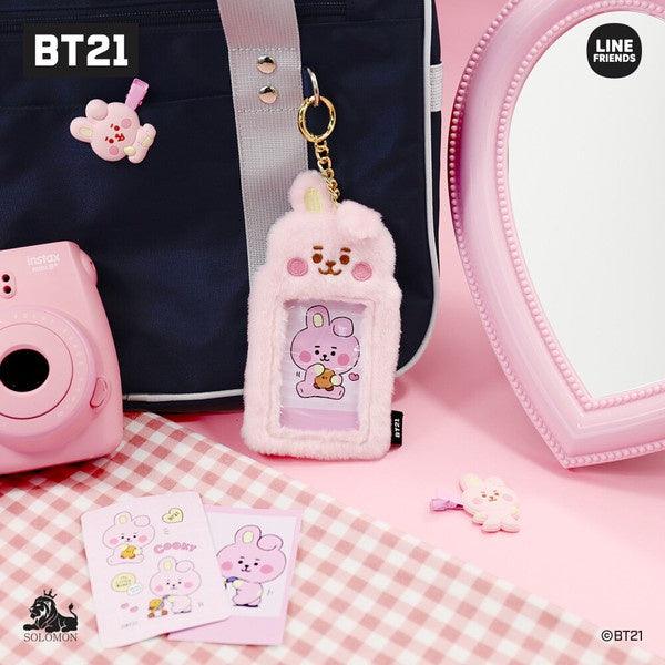 BT21 毛絨絨卡套｜防彈少年 BTS 證件卡套 悠遊卡套 - 富士通販